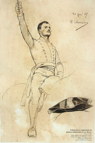 Esboço: Soldado da Guarda Pedro Américo